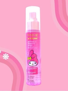 Crème Shop x My Melody Pink Setting & Priming Spray - Mattifying Finish